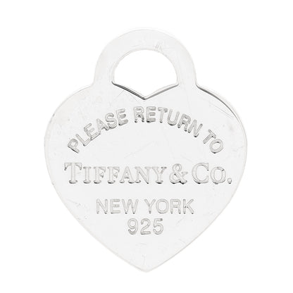 Tiffany Sterling Silver Return to Tiffany Heart Pendant 1 of 4