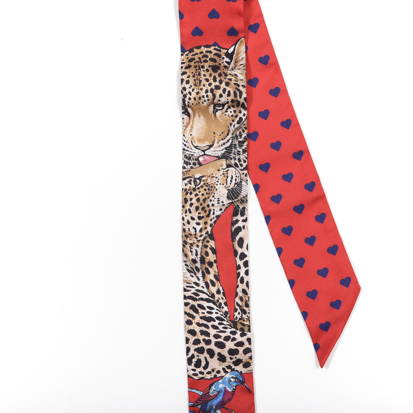 Silk Jungle Love Love Twilly Rouge Marine Fauve
