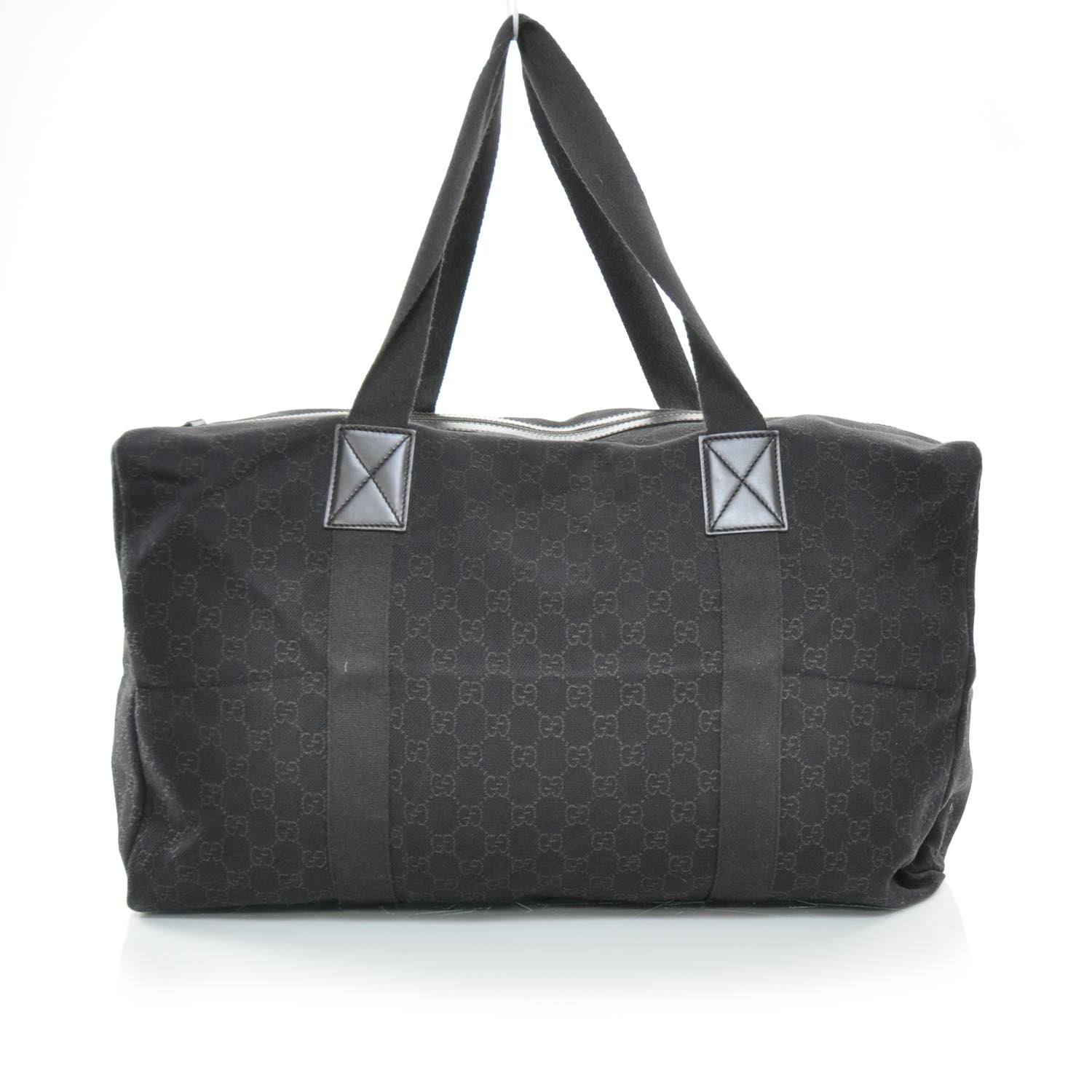Gucci Monogram Large Duffle Bag Black 1 of 10