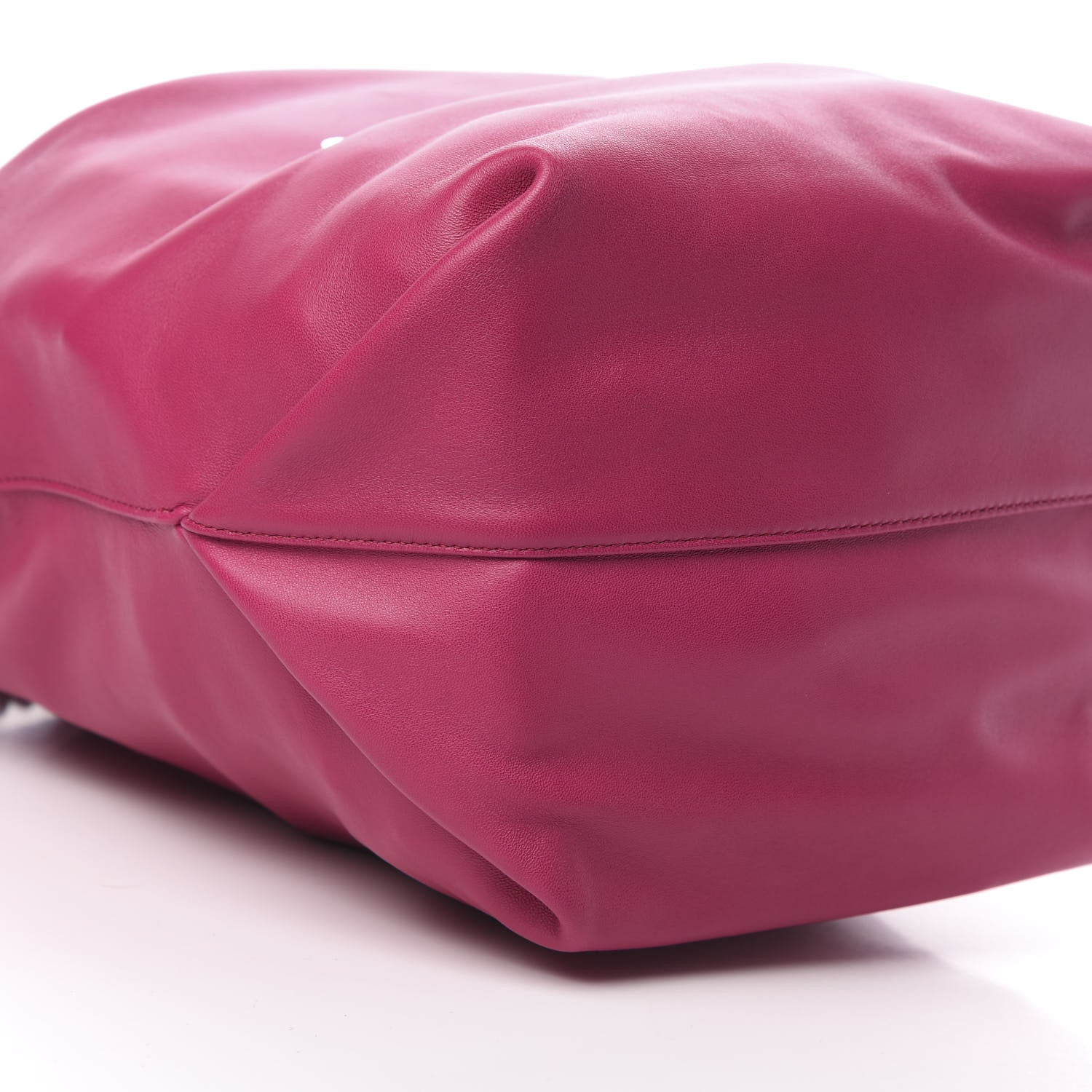 Saint Laurent Lambskin Teddy Drawstring Bag Freesia 10 of 11