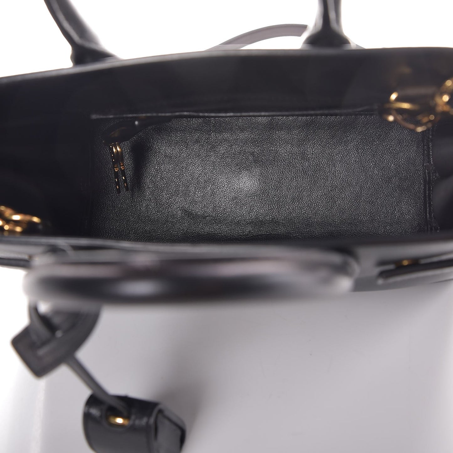 Calfskin Nano Sac de Jour Black