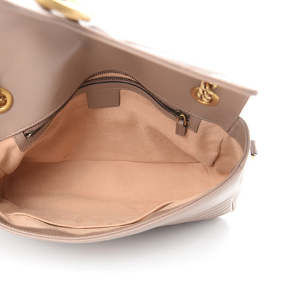 Gucci Calfskin Matelasse Medium GG Marmont Shoulder Bag Porcelain Rose 5 of 10