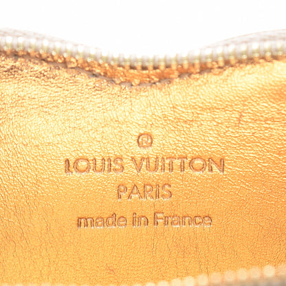 Louis Vuitton Monogram Miroir Heart Coin Purse Gold 6 of 7