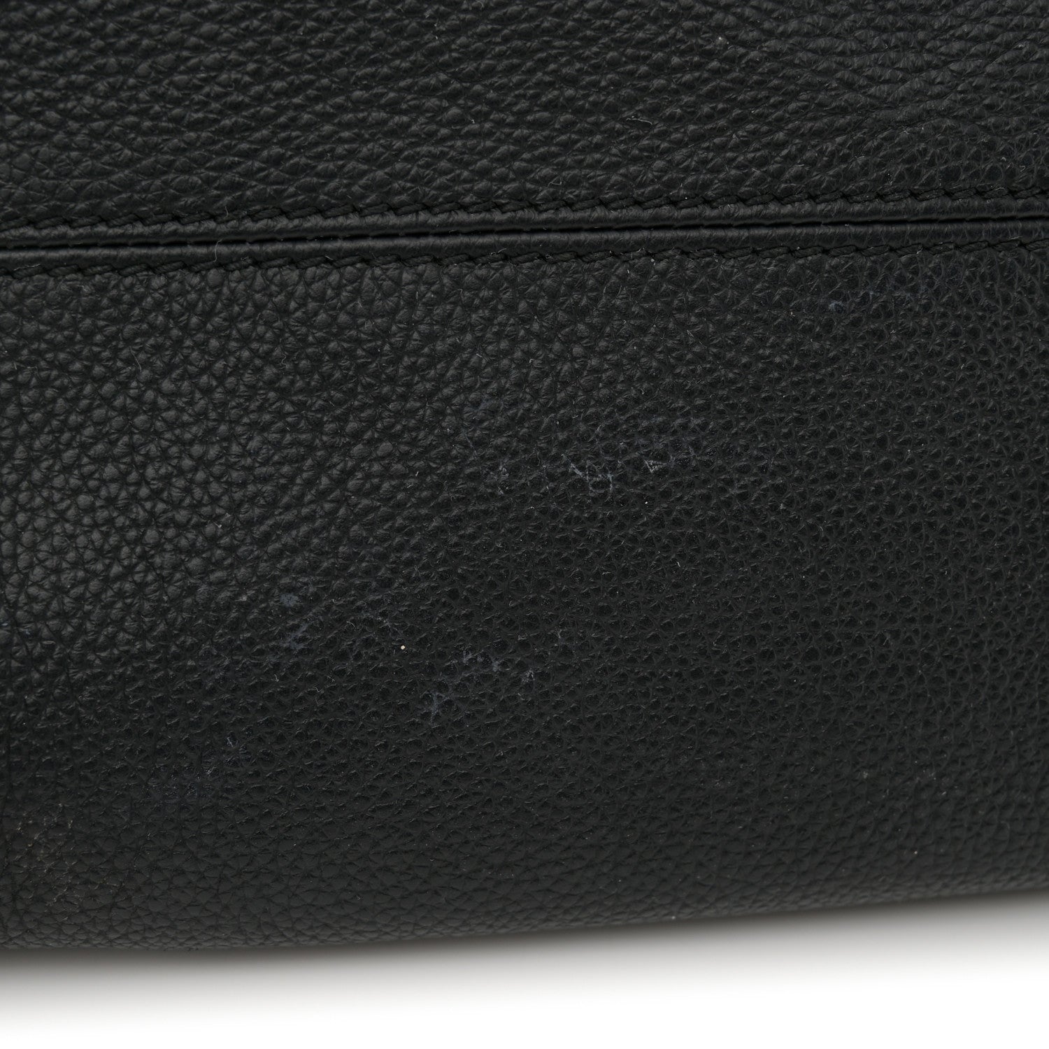 Alexander McQueen Pebbled Calfskin Small Skull Padlock Zip Around Tote Black 12 of 19
