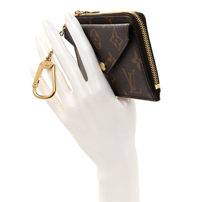 Louis Vuitton Monogram Recto Verso Card Holder Black 2 of 7