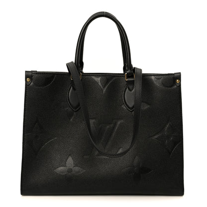 Louis Vuitton Empreinte Monogram Giant Onthego MM Black 1 of 8