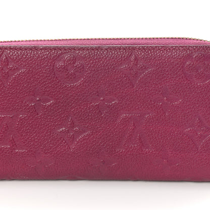 Louis Vuitton Empreinte Clemence Wallet Raisin 12 of 13