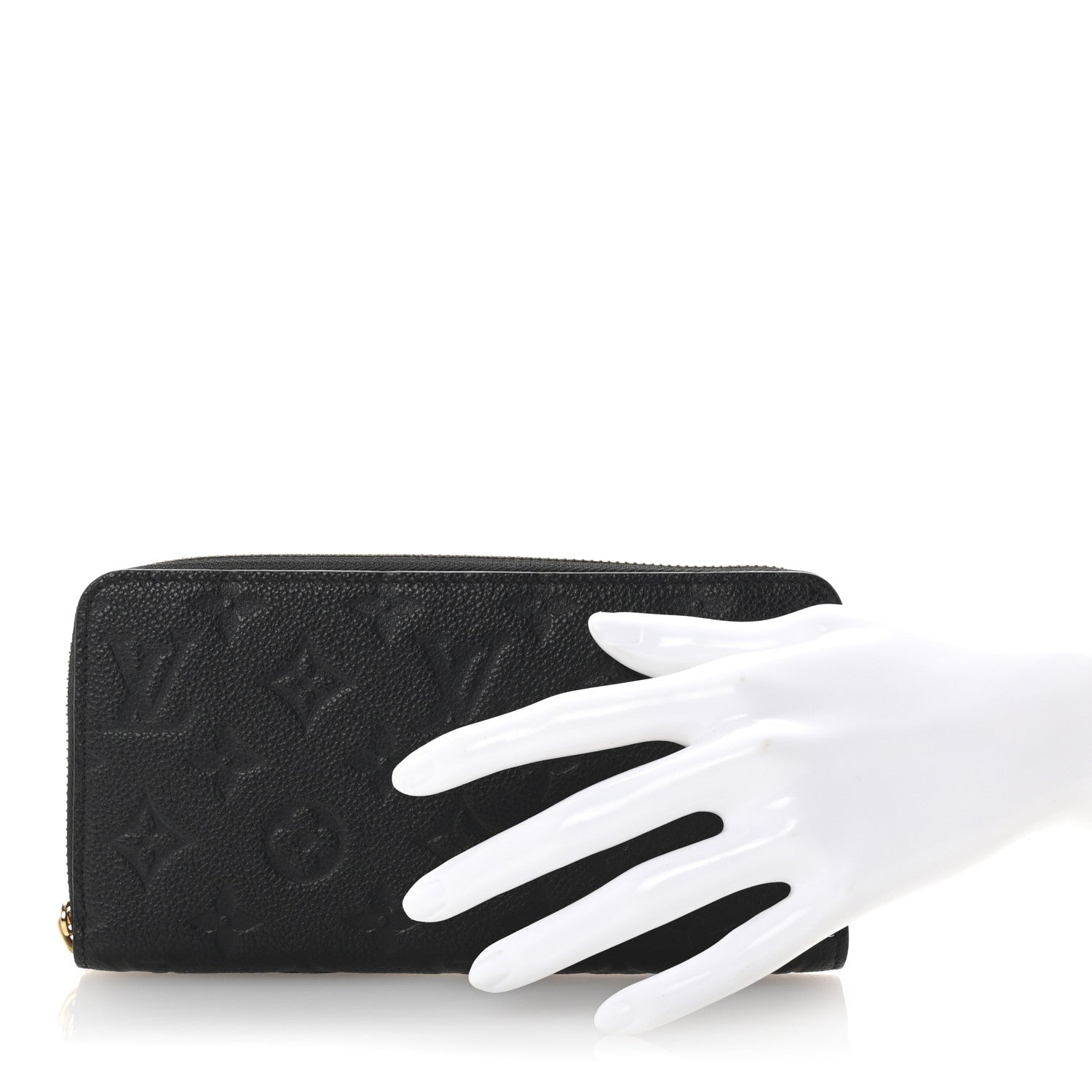 Louis Vuitton Empreinte Zippy Wallet Black 2 of 6