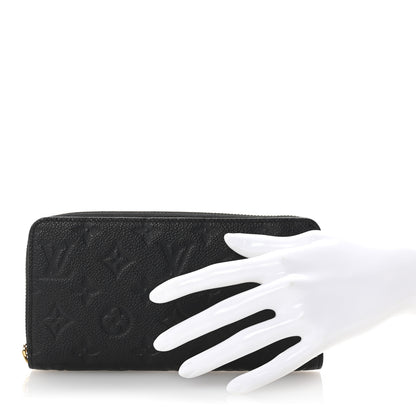 Louis Vuitton Empreinte Zippy Wallet Black 2 of 6