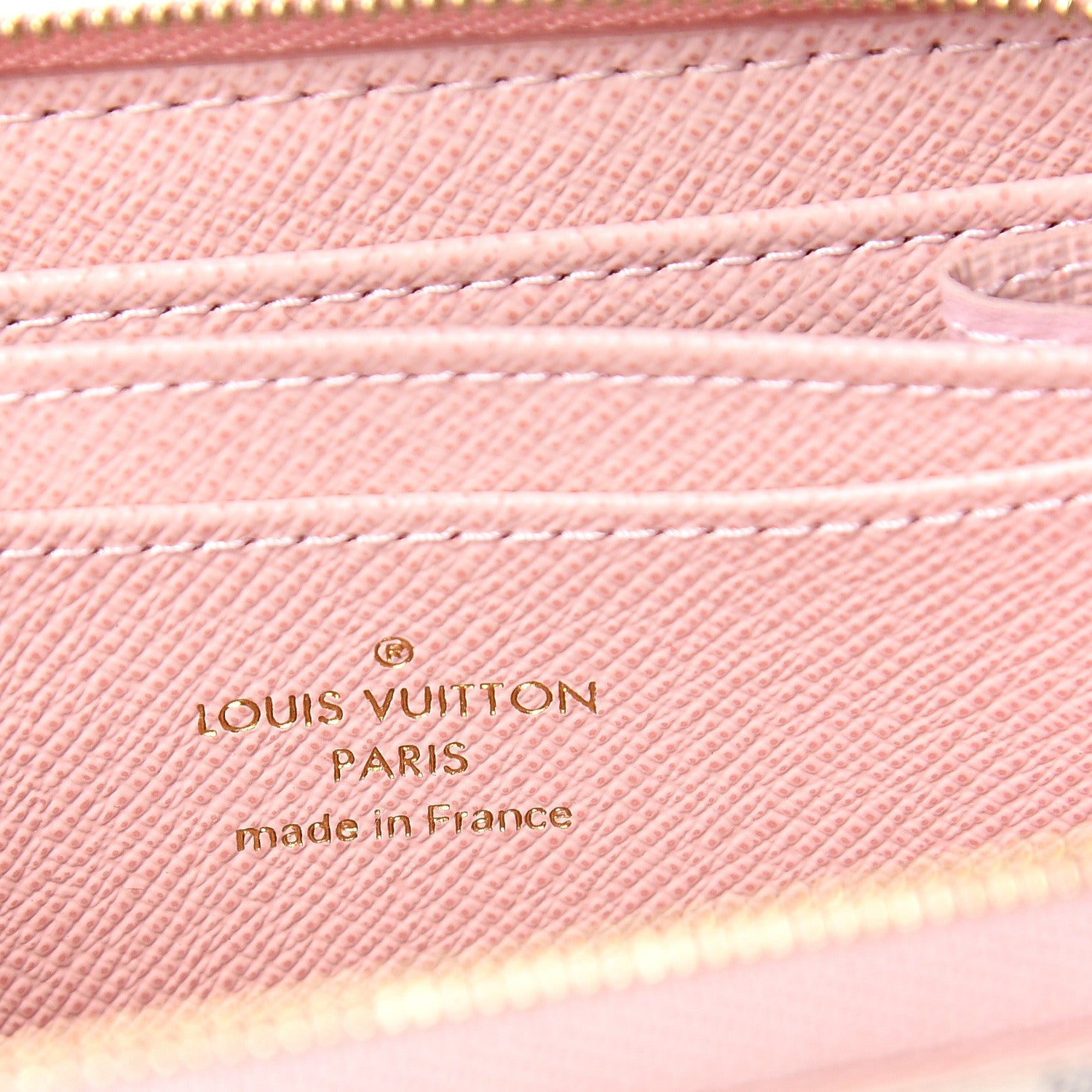 Louis Vuitton Damier Azur Zippy Coin Purse Rose Ballerine 5 of 6