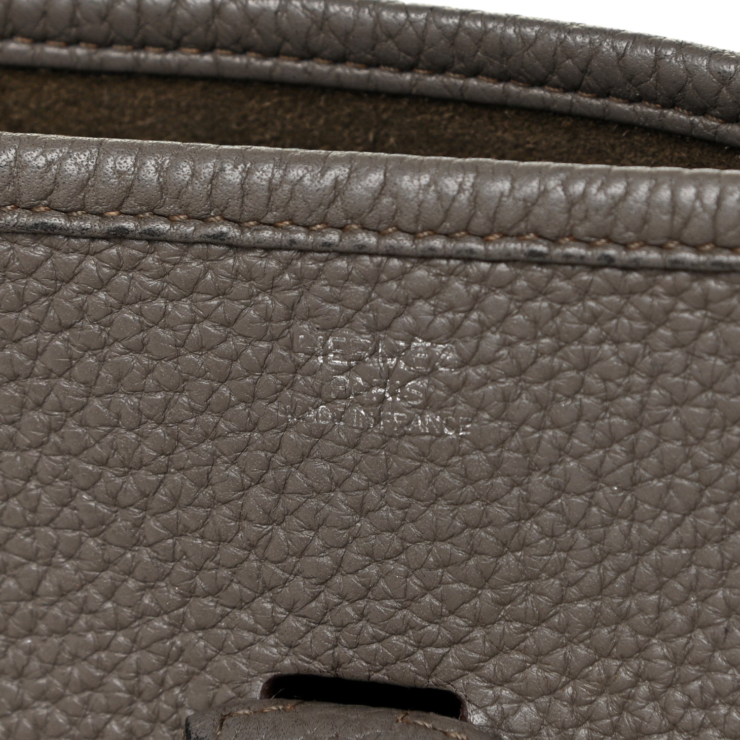 Hermes Taurillon Clemence Evelyne III PM Etain 6 of 32