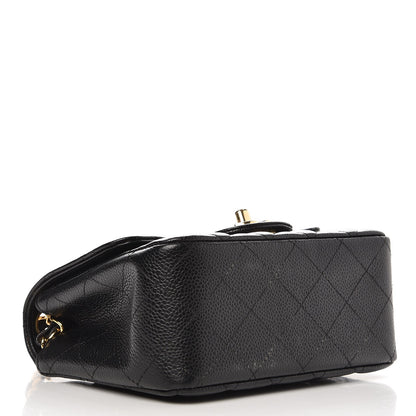 Chanel Caviar Quilted Mini Square Flap Black 4 of 12