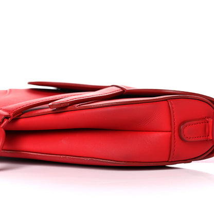 Christian Dior Ultra Matte Calfskin Mini Saddle Bag Red 8 of 19