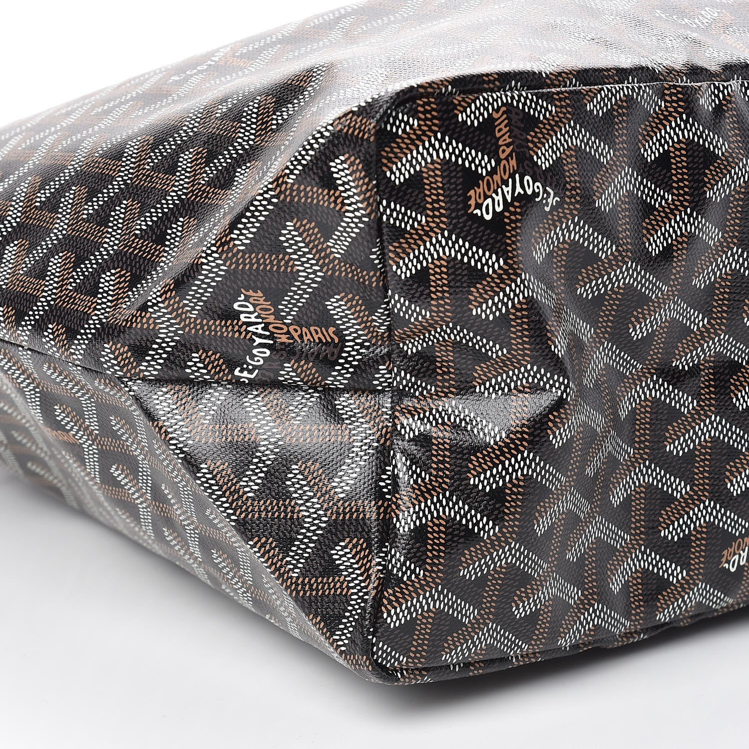 Goyard Goyardine Saint Louis PM Black Gold 10 of 11