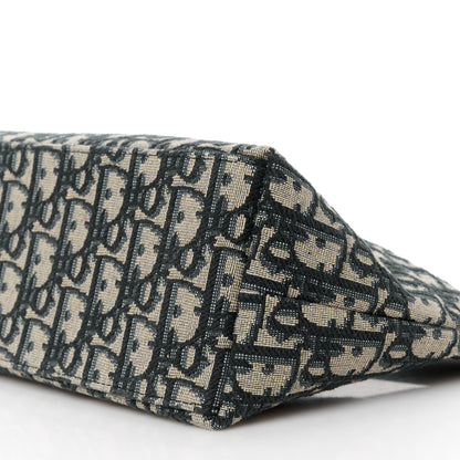 Christian Dior Oblique Medium Diortravel Nomad Pouch Blue 10 of 10