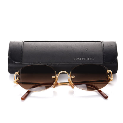 Cartier Rimless Sunglasses Gold 7 of 7