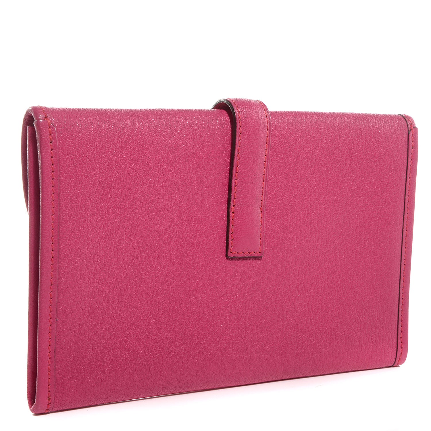 Hermes Chèvre Jige Mini 20 Clutch Fuchsia 5 of 19