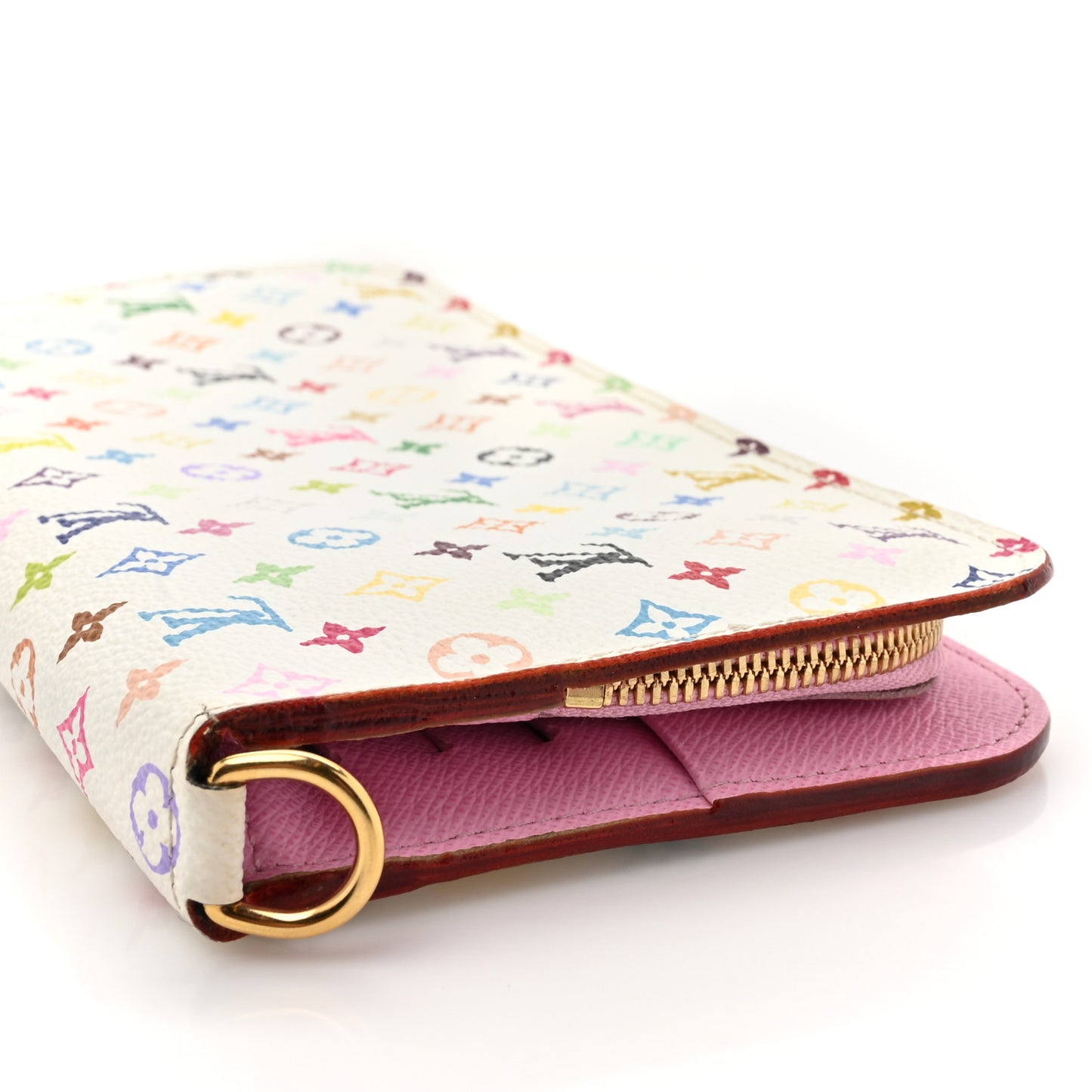 Monogram Multicolor Insolite Wallet White Litchi
