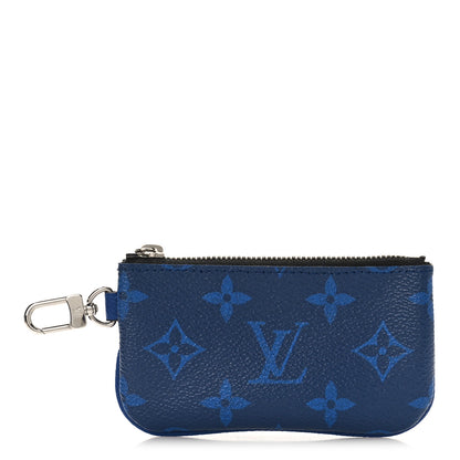Louis Vuitton Taigarama Trio Messenger Key Pouch Cobalt 1 of 9