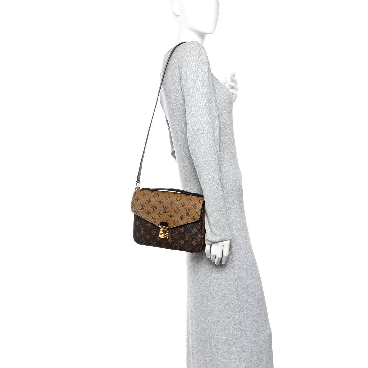Louis Vuitton Reverse Monogram Pochette Metis 2 of 9