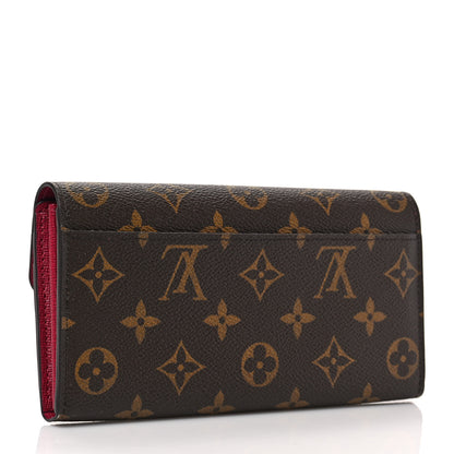 Louis Vuitton Monogram Sarah Wallet NM Fuchsia 3 of 6