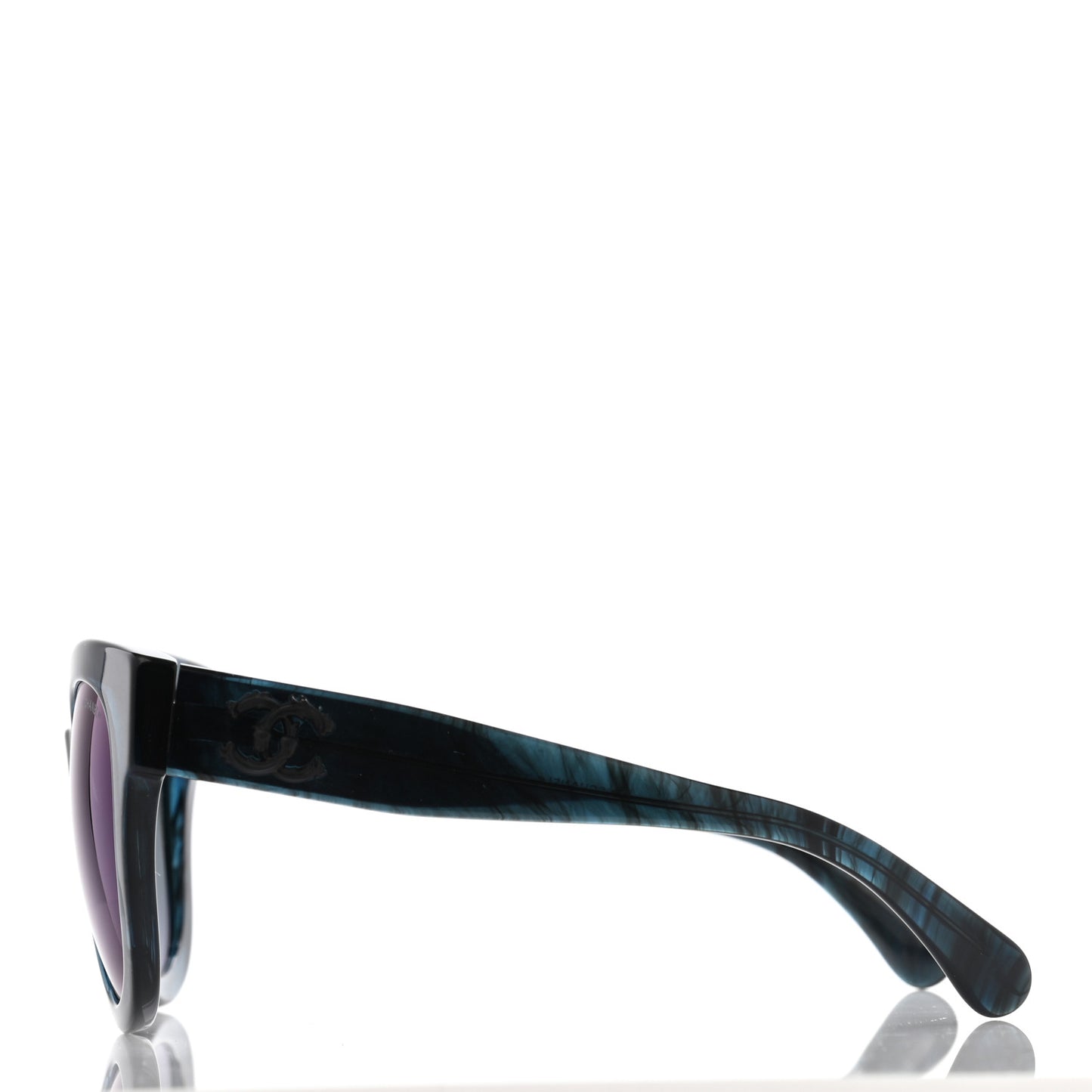 Acetate Butterfly Signature CC Sunglasses 5358 Dark Blue