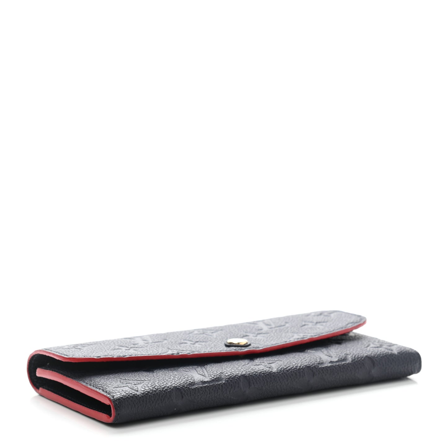 Empreinte Emilie Wallet Marine Rouge