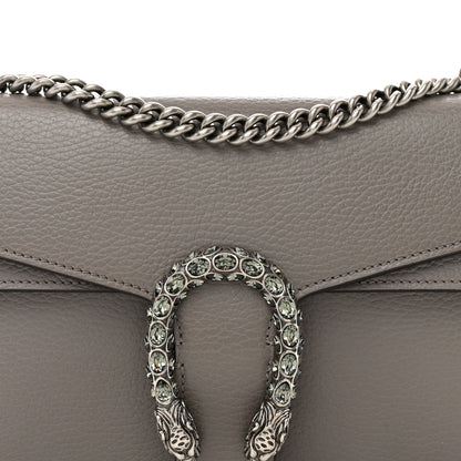 Gucci Pebbled Calfskin Small Dionysus Shoulder Bag Dusty Grey 9 of 13