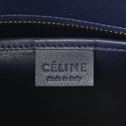 Celine Smooth Calfskin Nano Luggage Navy Blue 6 of 16