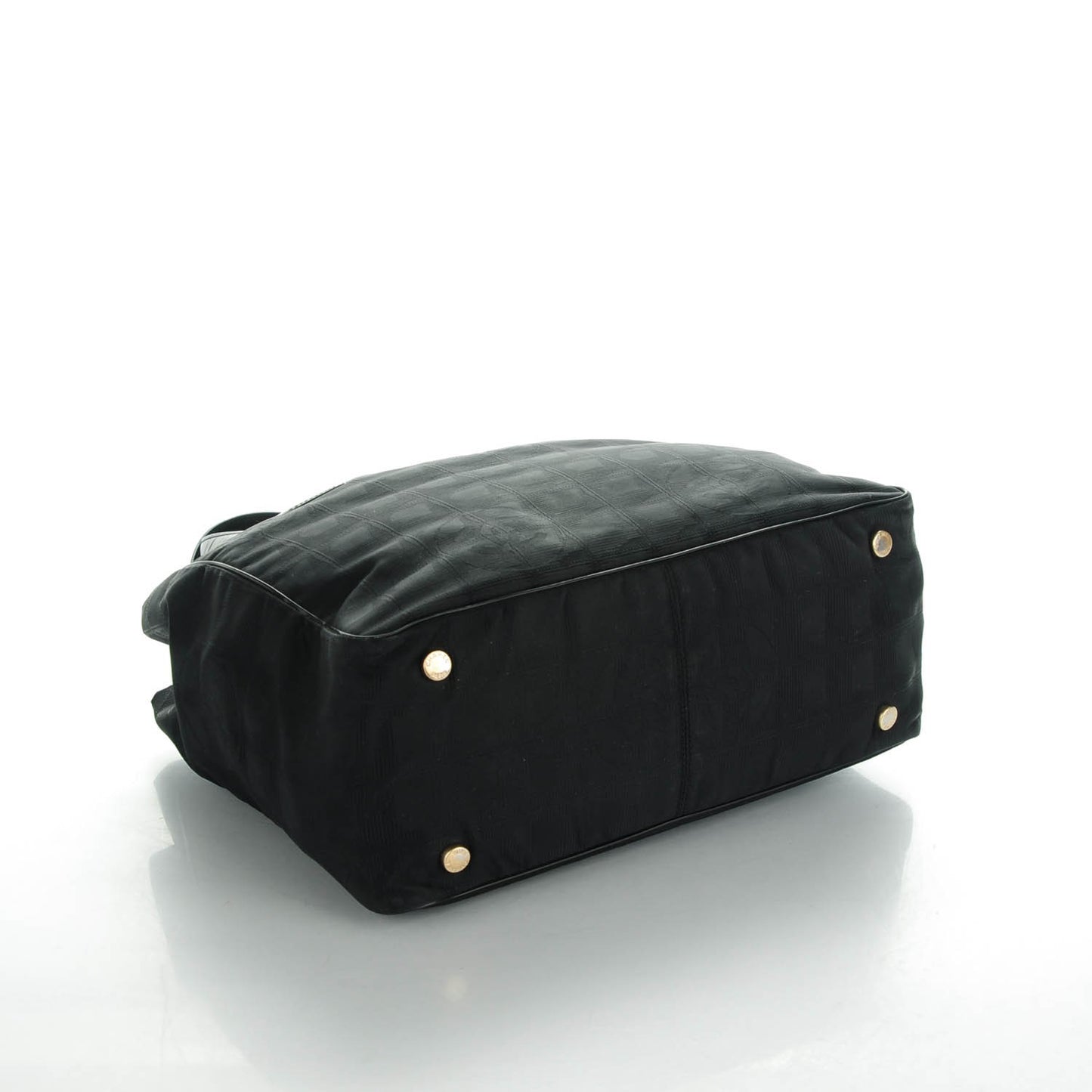 Nylon Small Travel Tote Black