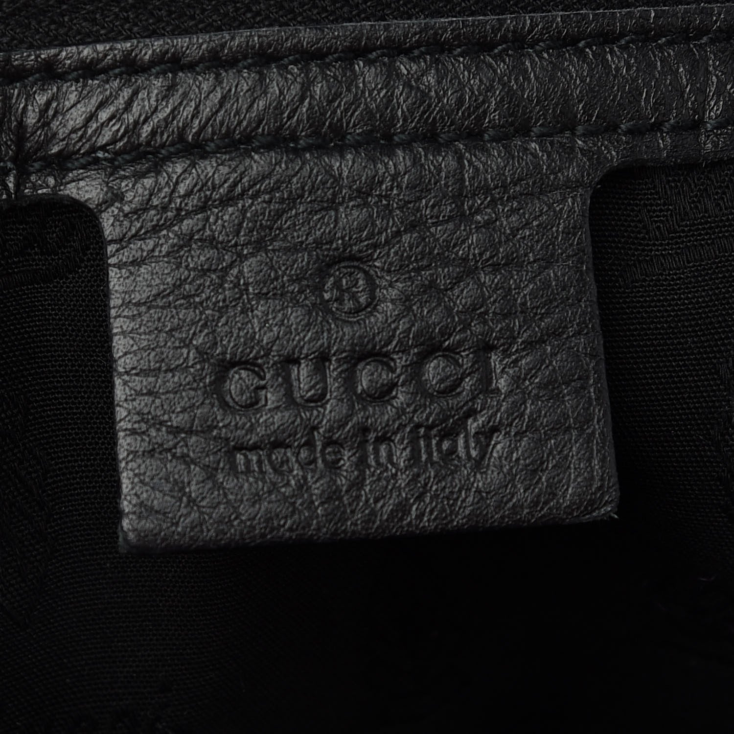 Gucci Calfskin Galaxy Hobo Black 6 of 9
