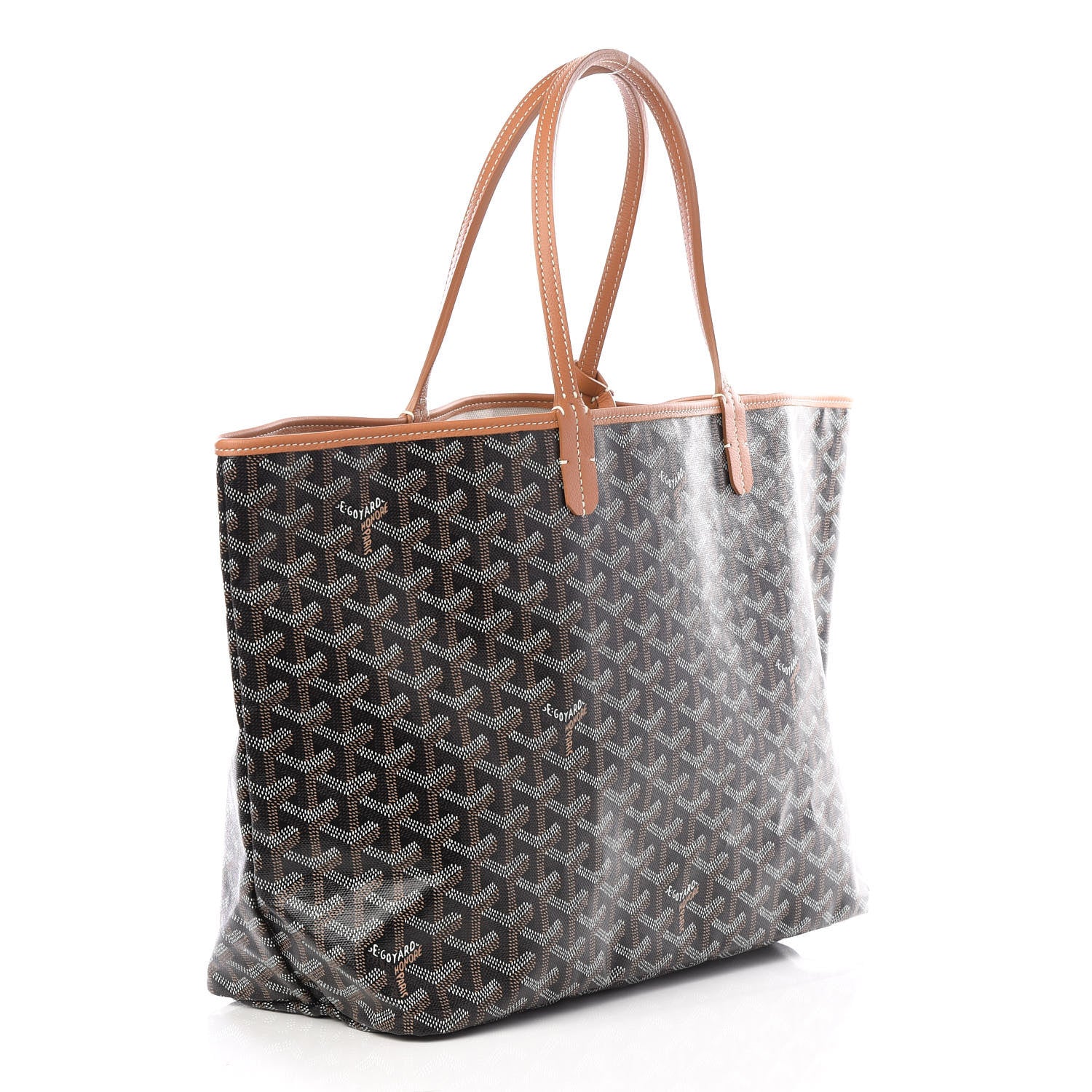 Goyard Goyardine Saint Louis PM Black Gold 3 of 8