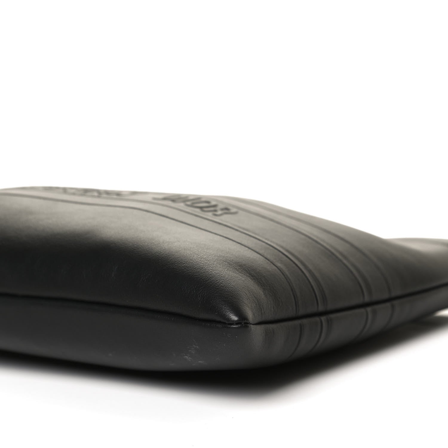 Christian Dior Calfskin Medium Diordouble Zip Pouch Black 11 of 14