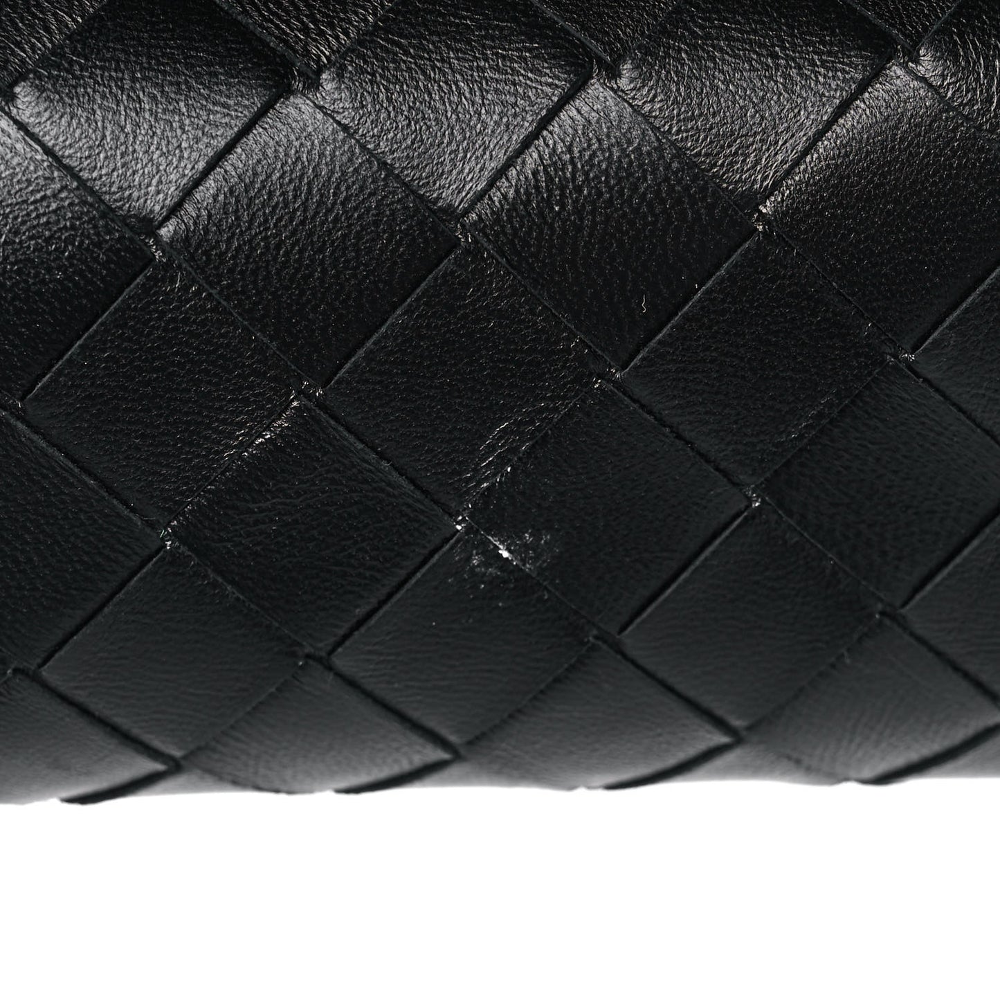 Nappa Intrecciato Mini Loop Camera Bag Black