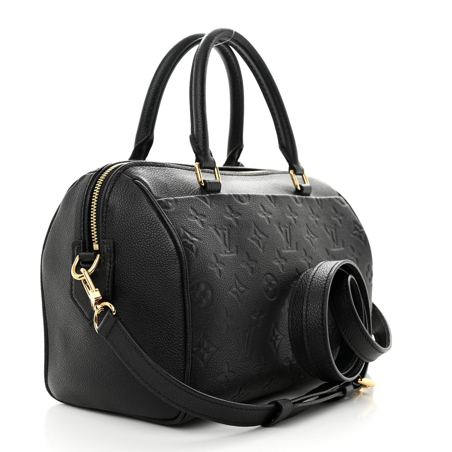 Louis Vuitton Empreinte Speedy Bandouliere 25 NM Black 3 of 9