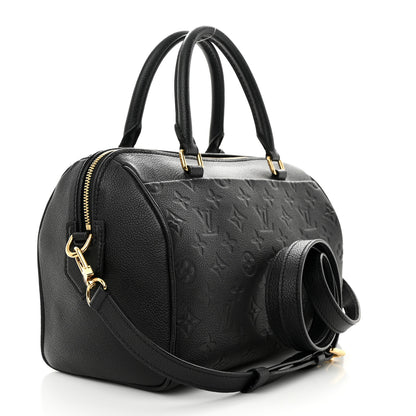 Louis Vuitton Empreinte Speedy Bandouliere 25 NM Black 3 of 9