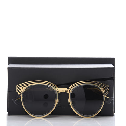 Christian Dior Acetate Enigme Sunglasses Gold 7 of 7