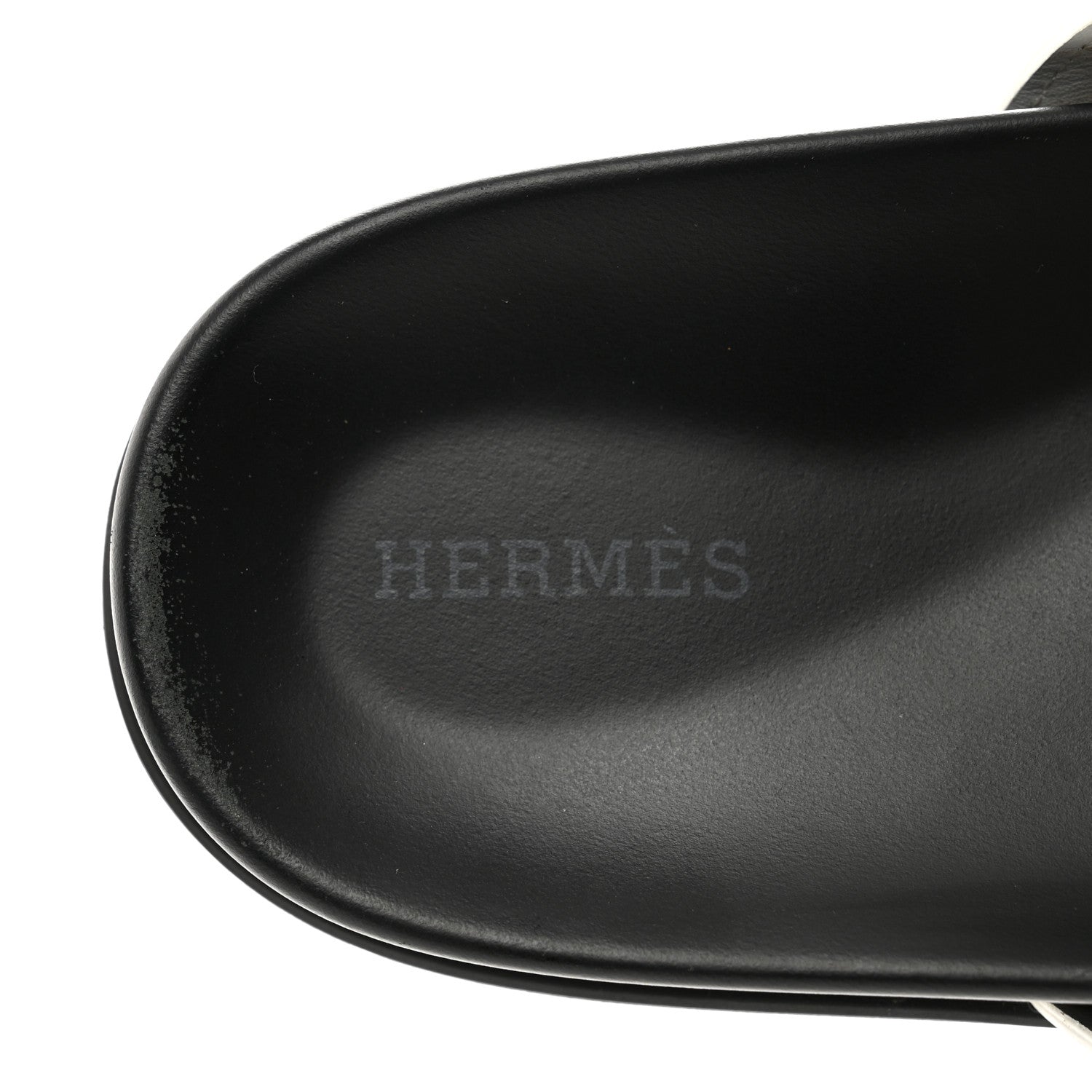 Hermes Calfskin Womens Chypre Sandals 41 White 7 of 9