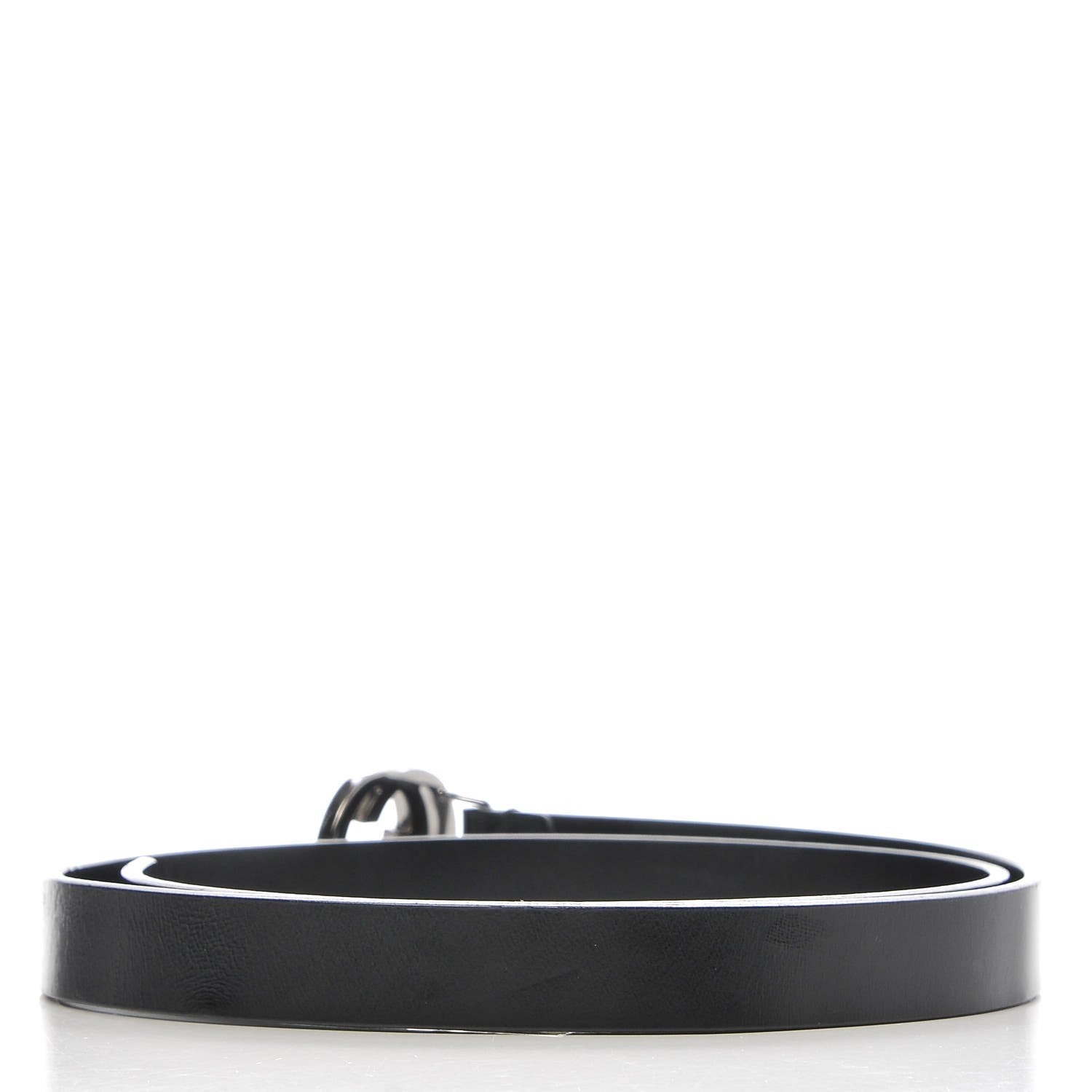 Gucci Calfskin Interlocking G Belt 80 32 Black 3 of 7