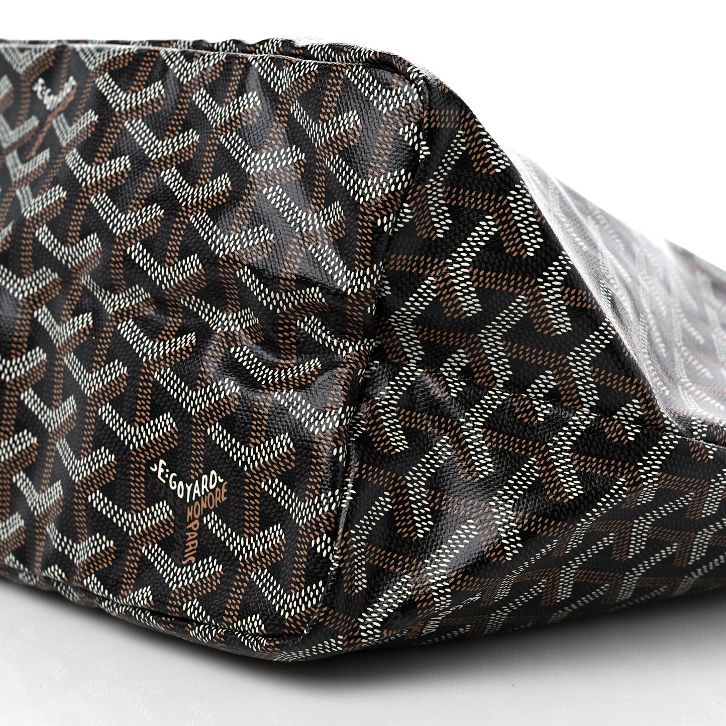 Goyardine Saint Louis PM Black Gold