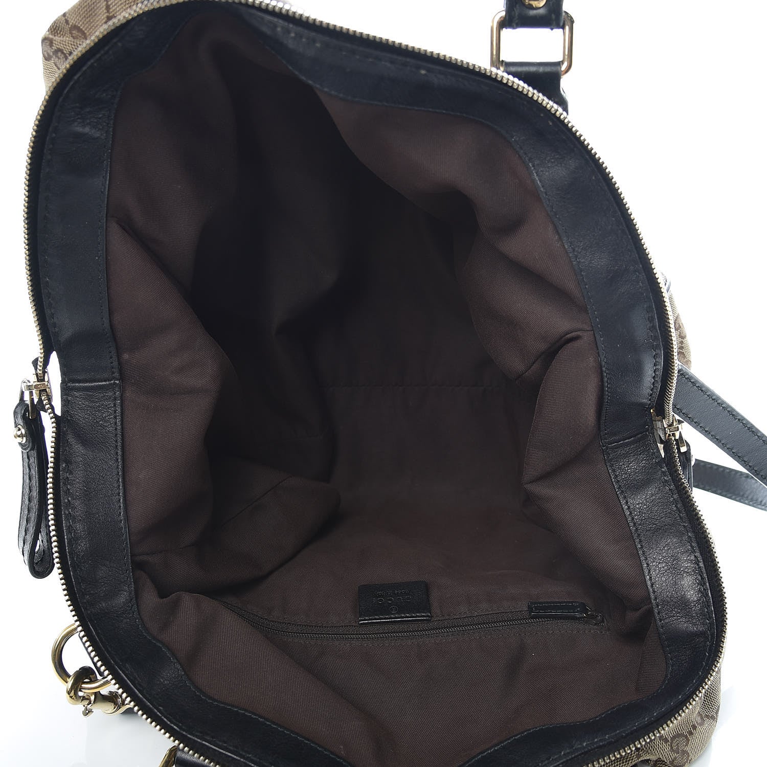 Gucci Monogram Medium Sukey Boston Bag Brown 7 of 12
