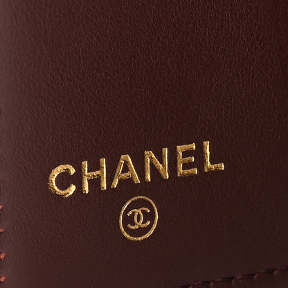 Chanel Caviar Quilted Classic 4 Key Holder Wallet Black 6 of 9