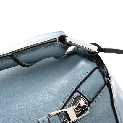 Loewe Calfskin Small Puzzle Bag Stone Blue 13 of 16
