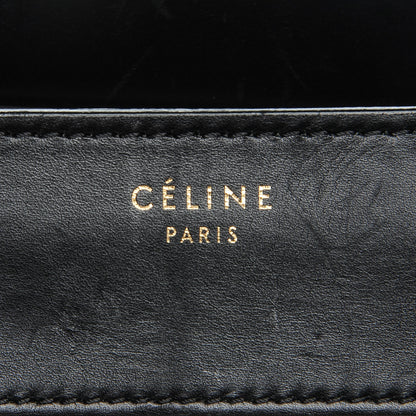 Celine Textured Calfskin Suede Mini Tri-Color Luggage Sand 7 of 8