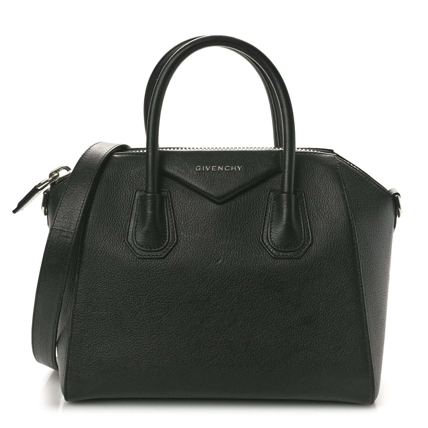 Sugar Goatskin Small Antigona Black