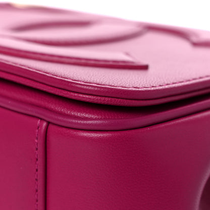 Chanel Lambskin CC Mania Flap Bag Pink 9 of 11