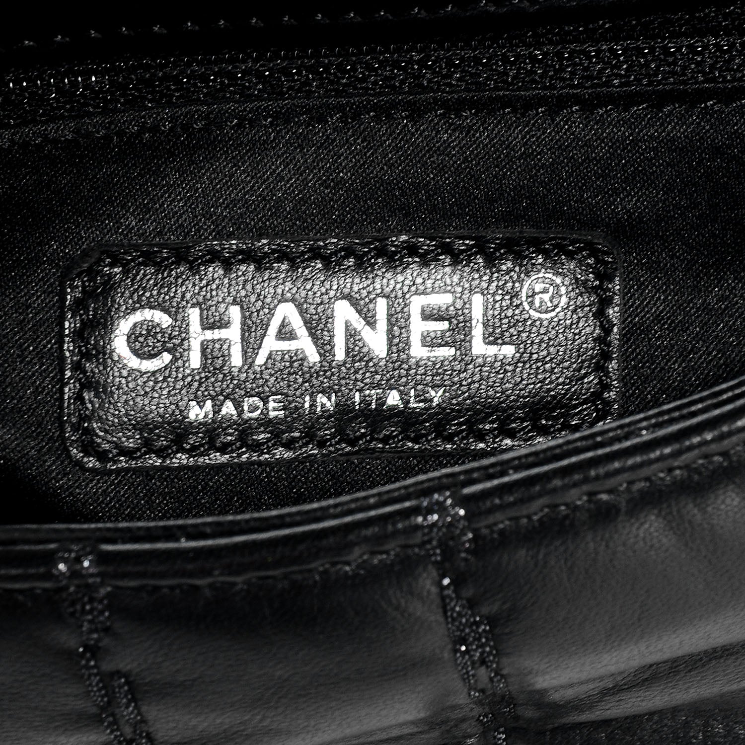 Chanel Lambskin Vertical Stitch Small Flap Black 7 of 8