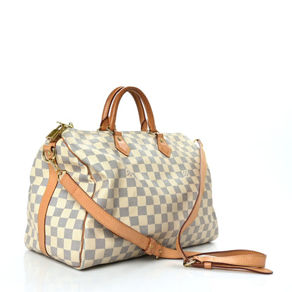 Louis Vuitton Damier Azur Speedy Bandouliere 35 3 of 9