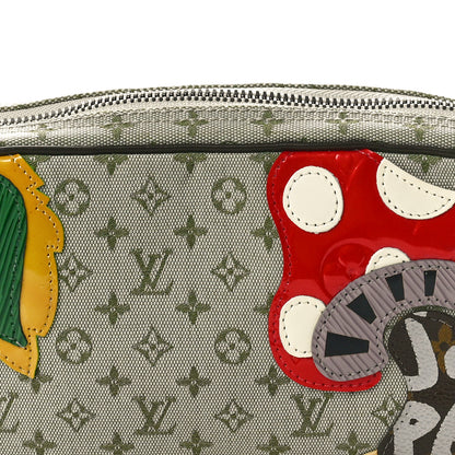Louis Vuitton Mini Monogram Conte de Fees Mushroom Pochette Kaki 7 of 9