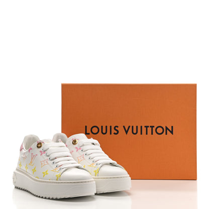 Louis Vuitton Monogram By The Pool Time Out Sneakers 36 Rose 10 of 10
